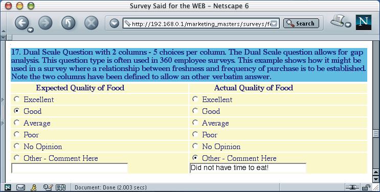 Picture of HTML Dual Scale